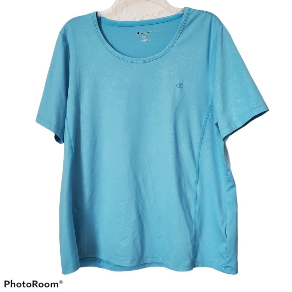 Champion Blue Short Sleeve Top